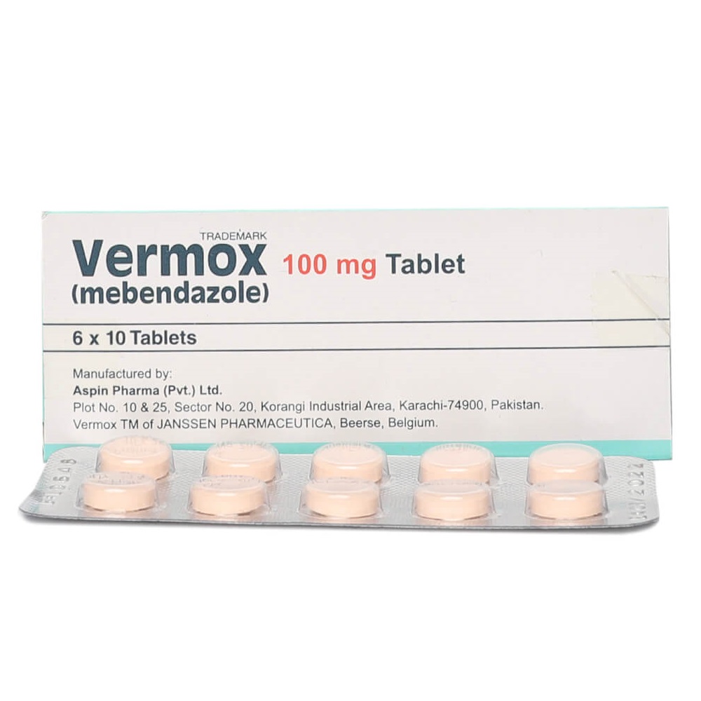 Vermox 100 mg comprar en línea | Mejor precio en España 2023